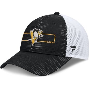 Mützen gebogen schwarz snapback Structured Meshback der Pittsburgh Penguins NHL von Fanatics