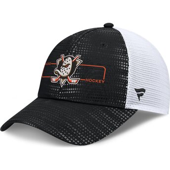 Mützen gebogen schwarz snapback Structured Meshback der Anaheim Ducks NHL von Fanatics