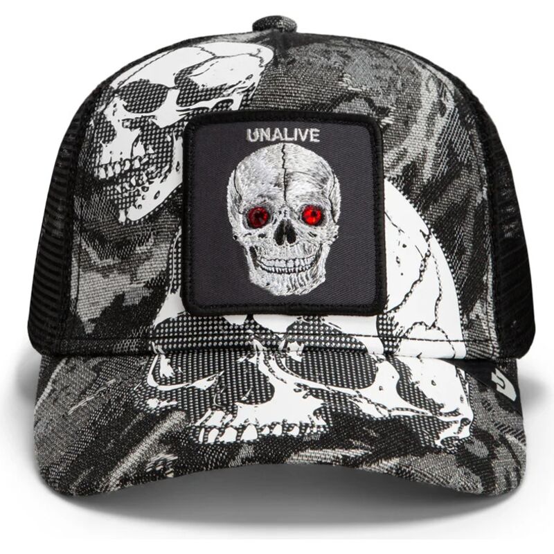 mutzen-gebogen-schwarz-snapback-bone-head-unalive-the-farm-goorin-bros