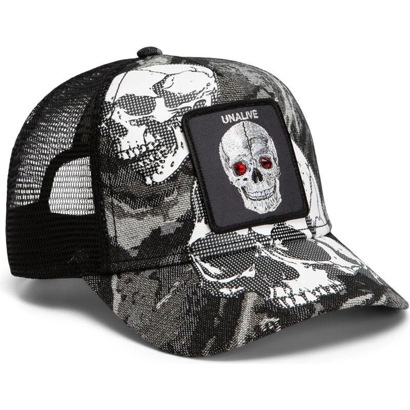 mutzen-gebogen-schwarz-snapback-bone-head-unalive-the-farm-goorin-bros