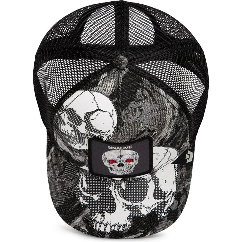 mutzen-gebogen-schwarz-snapback-bone-head-unalive-the-farm-goorin-bros