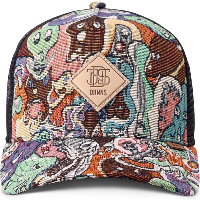 casquette-trucker-multicolore-hft-cap-sofa-aliens-djinns