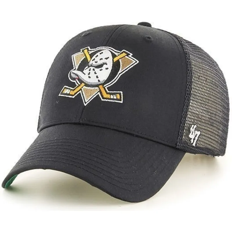 schwarze-trucker-cap-mit-grossem-nhl-anaheim-ducks-frontlogo-von-47-brand