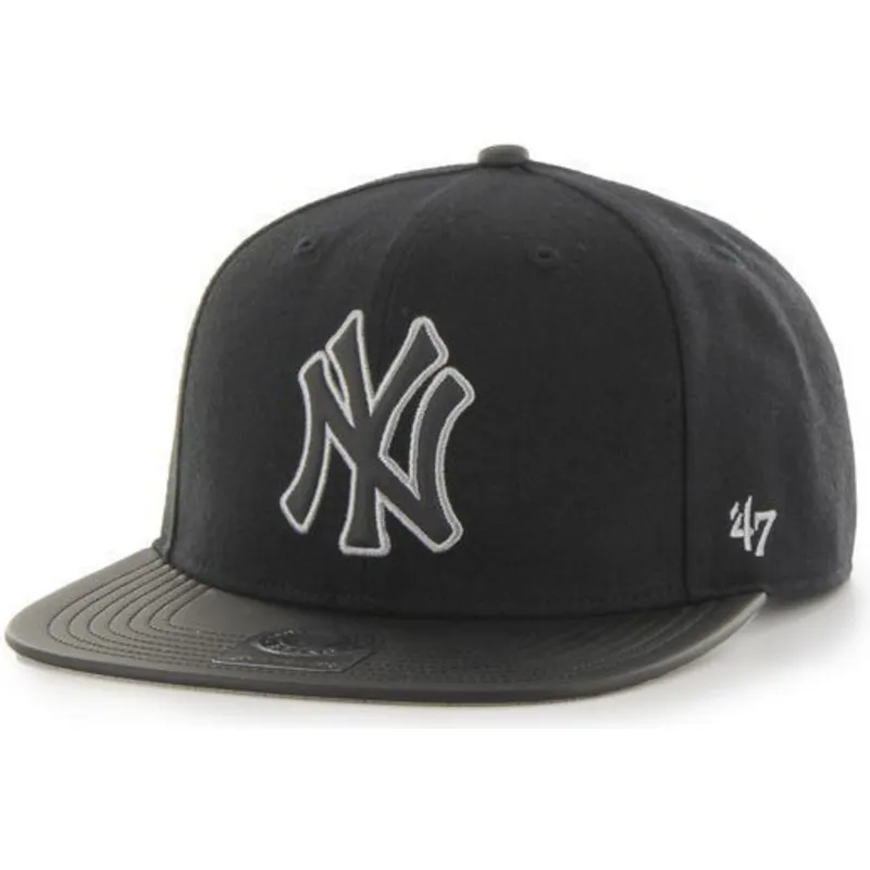 mutzen-flach-schwarz-snapback-der-new-york-yankees-mlb-von-47-brand