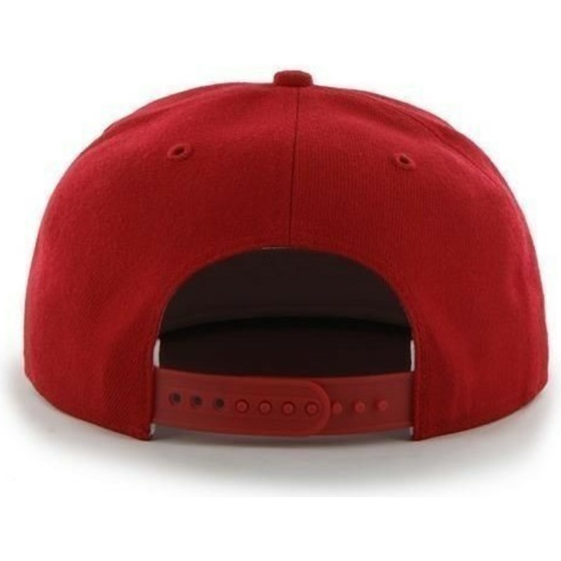 47-brand-flat-brim-side-logo-mlb-washington-nationals-smooth-red-snapback-cap