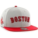casquette-plate-grise-snapback-avec-logo-lateral-mlb-boston-red-sox-47-brand