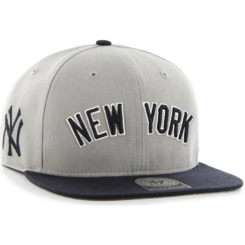 mutzen-flach-grau-snapback-lateral-der-new-york-yankees-mlb-von-47-brand