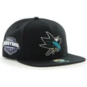 mutzen-flach-schwarz-snapback-der-san-jose-sharks-nhl-von-47-brand