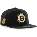 mutzen-flach-schwarz-snapback-lisa-der-boston-bruins-nhl-von-47-brand