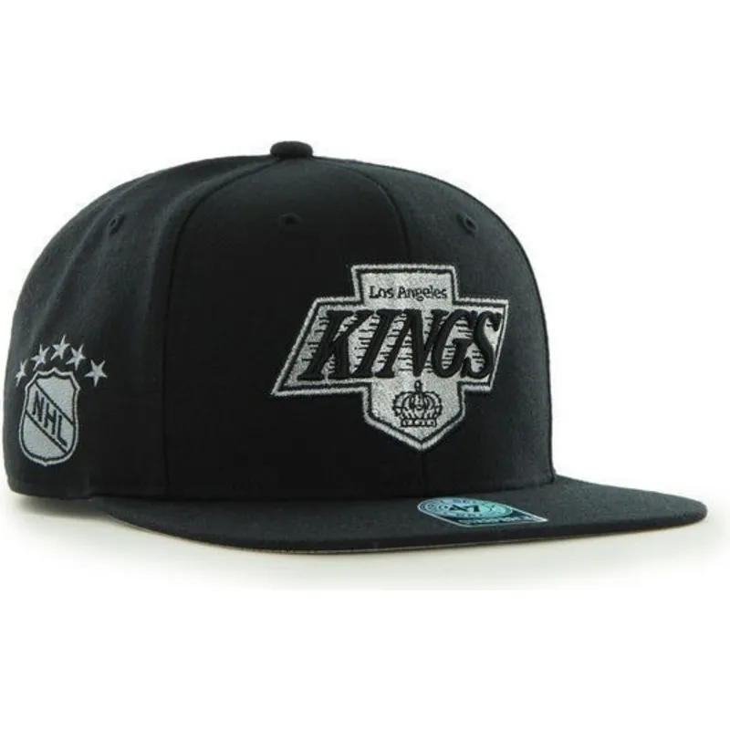 mutzen-flach-schwarz-snapback-lisa-der-los-angeles-kings-nhl-von-47-brand mutzen-flach-schwarz-snapback-lisa-der-los-angeles-kings-nhl-von-47-brand