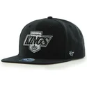 mutzen-flach-schwarz-snapback-lisa-der-los-angeles-kings-nhl-von-47-brand
