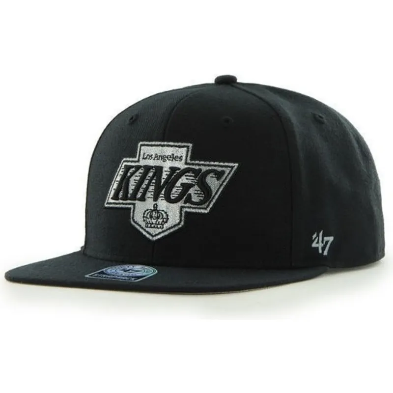 mutzen-flach-schwarz-snapback-lisa-der-los-angeles-kings-nhl-von-47-brand mutzen-flach-schwarz-snapback-lisa-der-los-angeles-kings-nhl-von-47-brand
