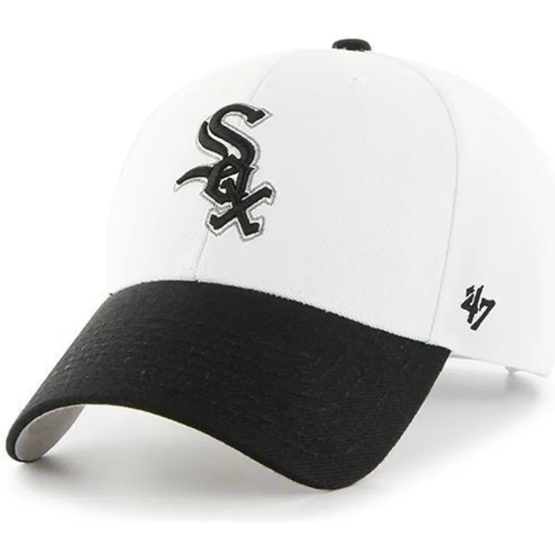 mutzen-gebogen-weiss-verstellbares-band-der-chicago-white-sox-mlb-von-47-brand