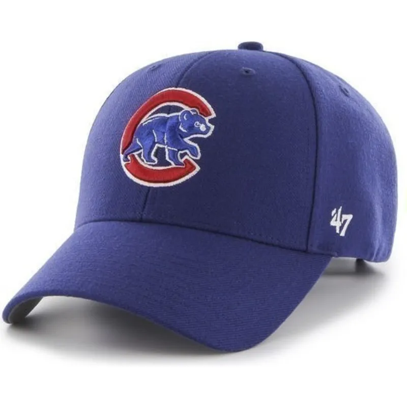 mutzen-gebogen-blau-verstellbares-band-lisa-der-chicago-cubs-mlb-von-47-brand