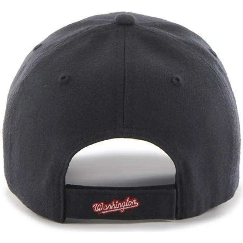 marineblaue-curved-visor-cap-unifarben-von-mlb-washington-nationals-von-47-brand marineblaue-curved-visor-cap-unifarben-von-mlb-washington-nationals-von-47-brand