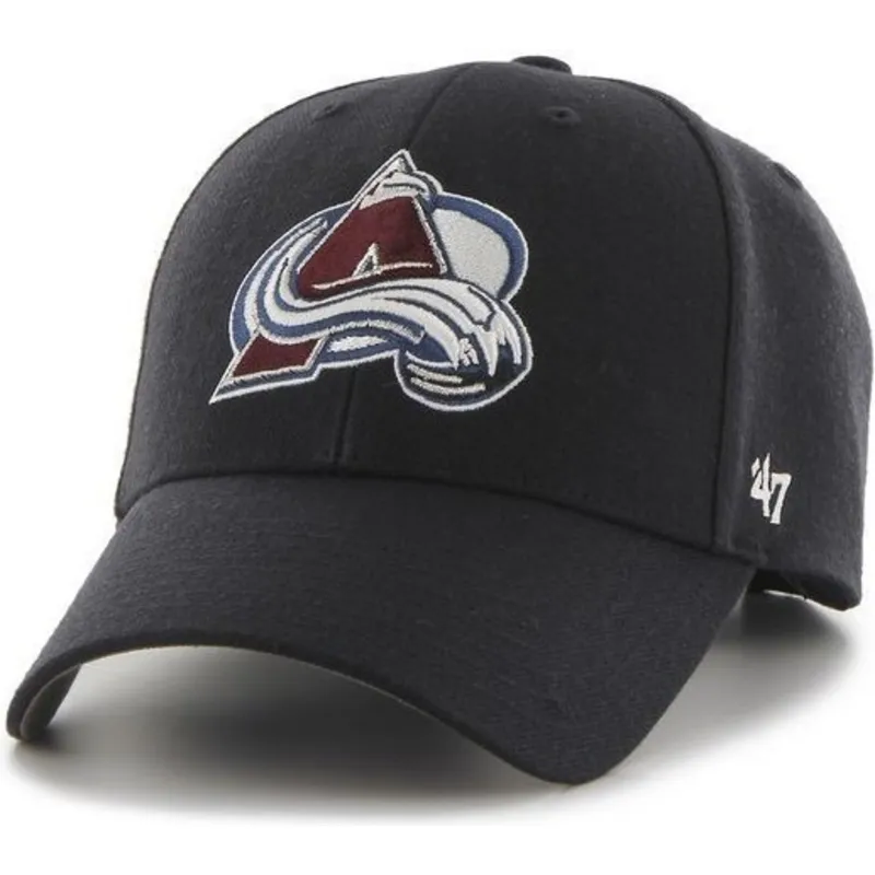 mutzen-gebogen-marineblau-verstellbares-band-der-colorado-avalanche-nhl-von-47-brand mutzen-gebogen-marineblau-verstellbares-band-der-colorado-avalanche-nhl-von-47-brand