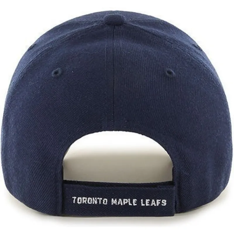 marineblaue-kappe-mit-gebogenem-schirm-von-nhl-toronto-maple-leafs-von-47-brand marineblaue-kappe-mit-gebogenem-schirm-von-nhl-toronto-maple-leafs-von-47-brand
