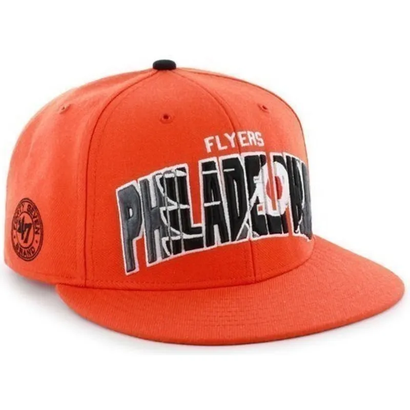 mutzen-flach-orange-snapback-der-philadelphia-flyers-nhl-von-47-brand mutzen-flach-orange-snapback-der-philadelphia-flyers-nhl-von-47-brand
