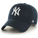 mutzen-gebogen-marineblau-verstellbares-band-fur-kinder-der-new-york-yankees-mlb-von-47-brand
