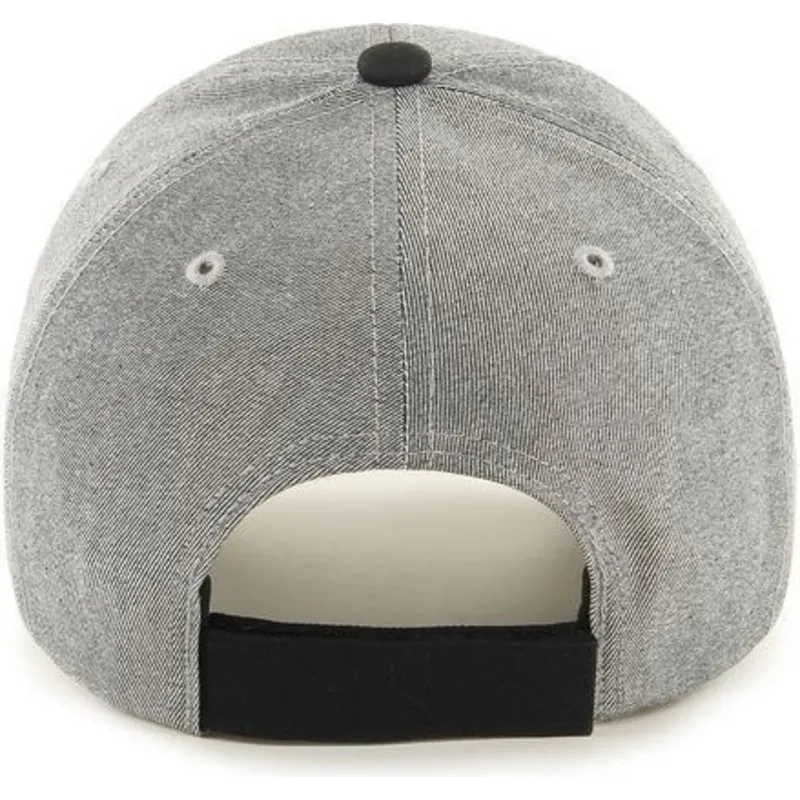 mutzen-gebogen-grau-verstellbares-band-negro-der-los-angeles-dodgers-mlb-von-47-brand