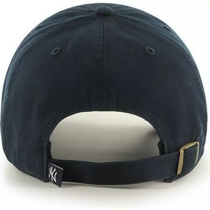 casquette-courbee-bleue-marine-new-york-yankees-mlb-clean-up-47-brand