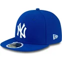 mutzen-flach-blau-angepasst-fur-kinder-59fifty-essential-der-new-york-yankees-mlb-von-new-era