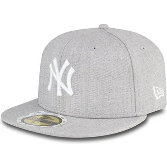 mutzen-flach-grau-angepasst-fur-kinder-59fifty-essential-der-new-york-yankees-mlb-von-new-era